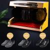 ROHCGHC Electric shoe polisher, Automatic Induction Shoe Polish Mechanical Polishing Machine Electric Brush for Family Hotel Bank Office Brushes,C view 3