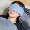 Eye Cover for Sleeping - Eyes Sleep Masks | Adjustable Light Blocking Night Cover for Sleeping | Breathable Night Blindfold with Adjustable Strap for Home Airplane Travel Yoga Nap Relaxation view 2