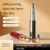 Aboiled WomenS Multifunctional Electric Eyebrow Trimmer - Portable, Red, Automatic Eyebrow Scraper Rechargeable view 3
