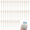 30Pcs Manual Nose Hair Trimmer - Rotating Nasal Hair Razor Cutter with Storage Box for Women and Men Double Sided Nose Hairs Cleaner Portable Nostril Remover Tools view 1