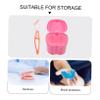 Anneome Denture Box Plastic Denture Holder Container for False Teeth Portable Box Oral Care Supplies Cleaning Tool Case Tooth Cleaner Kit view 3