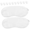 FOMIYES 12pcs Disposable Lightweight Eye Masks for Sleeping Portable Sleeping Eye Masks Comfortable for Travel and Home Use view 1