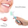 ZJchao Denture Brush Plaque Removal Effective Cleaning, Prevent Calculus, Safe, Long Service Life view 3