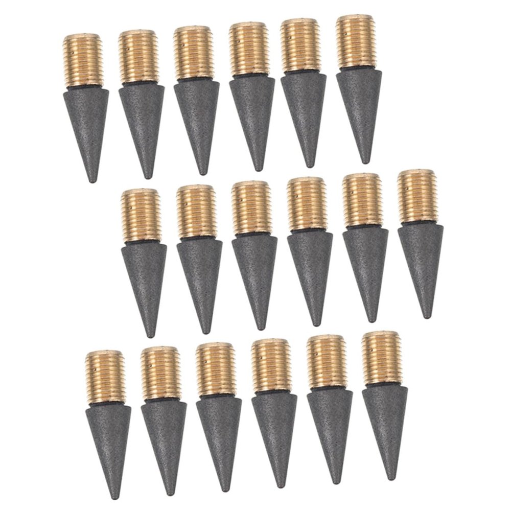 Veemoon 25pcs Inkless Pencil Refill Graphite Nibs Smooth Erasable Replaceable Tips for Forever Pencil Writing Drawing School Office Use
