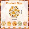25pcs Sensor Covers for Libre 2/Libre 3, Non-Woven Fabric Waterproof Sweatproof Breathable Thanksgiving Style Over Patches view 2