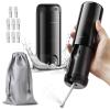 Mingfuxin Portable Electric Bidet Sprayer, 250ml Waterproof Personal Travel Bidet for Women, 2000mAh Rechargeable Electric Toilet Sprayer for Postpartum, Travel & Daily Hygiene (Black, One Size) view 2
