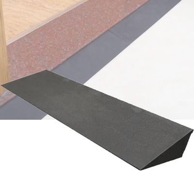 1pc Non-Slip Wheelchair Sill Ramp - 1-2 Inch Rise Rubber Threshold Ramp for Easy Access(50 * 6 * 1cm)