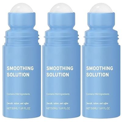 Razor Bump & Ingrown Hair Treatment, 50ml Smoothing Solution IngrownHair Serum, Post-Shave & Waxing Care, Fast Relief For Razor Bumps & Irritated Skin On Face/Armpits/Bikini Area (one size, 3pcs)