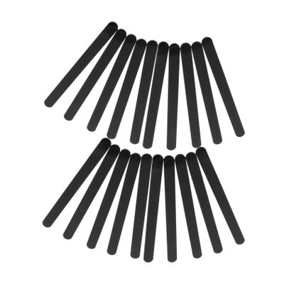 MAGICLULU 20pcs Reusable Ice Sticks for Homemade Ice Cream Bars Candy Desserts Acrylic Sticks DIY Craft for Party Craft