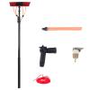12-36Ft Window Washing Kit with Extension Pole, Window Cleaning Tool & Solar Panel Cleaning Brush with Telesindoor Outdoor Window Washing Equipment,30Cmbrush-12Ft/3.6M/30Cmbrush/29 view 1