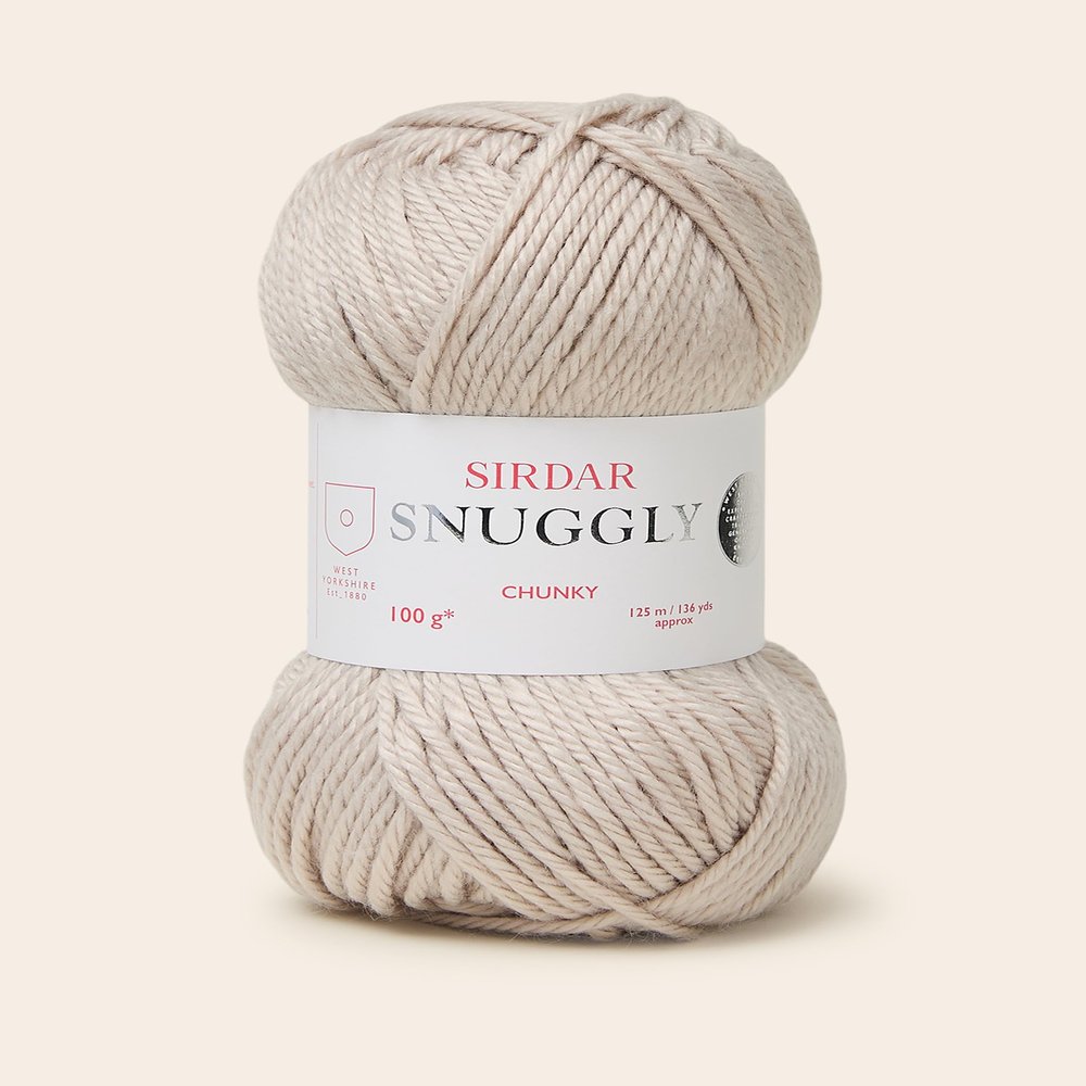 Sirdar Snuggly Chunky, Biscuit 100g