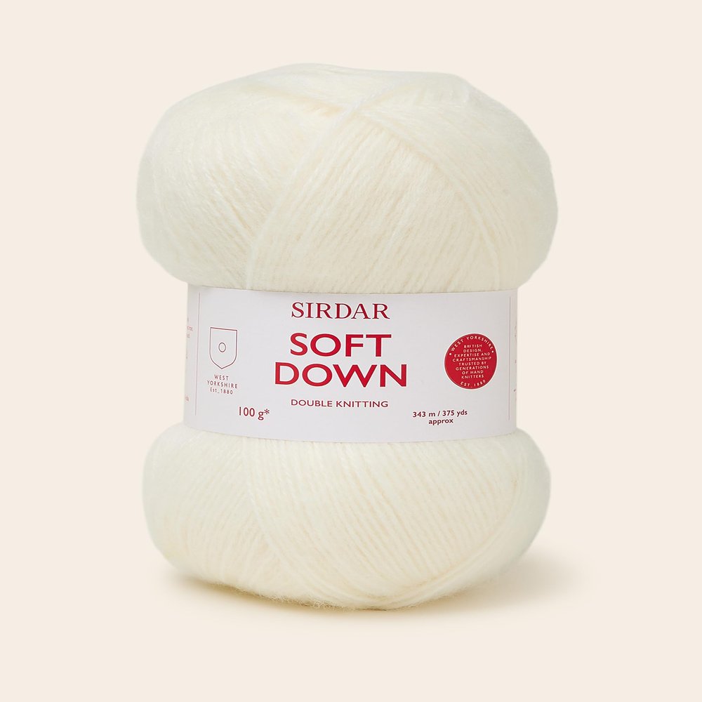 Sirdar Soft Down, Whipped Cream 100g