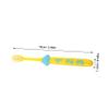 Yardenfun 2 Sets Toothbrush with Soft Bristles for Ages Numeric Handle for Fun Independent Brushing Growth-Friendly Design for Cleaning During Tooth Replacement Phase view 2
