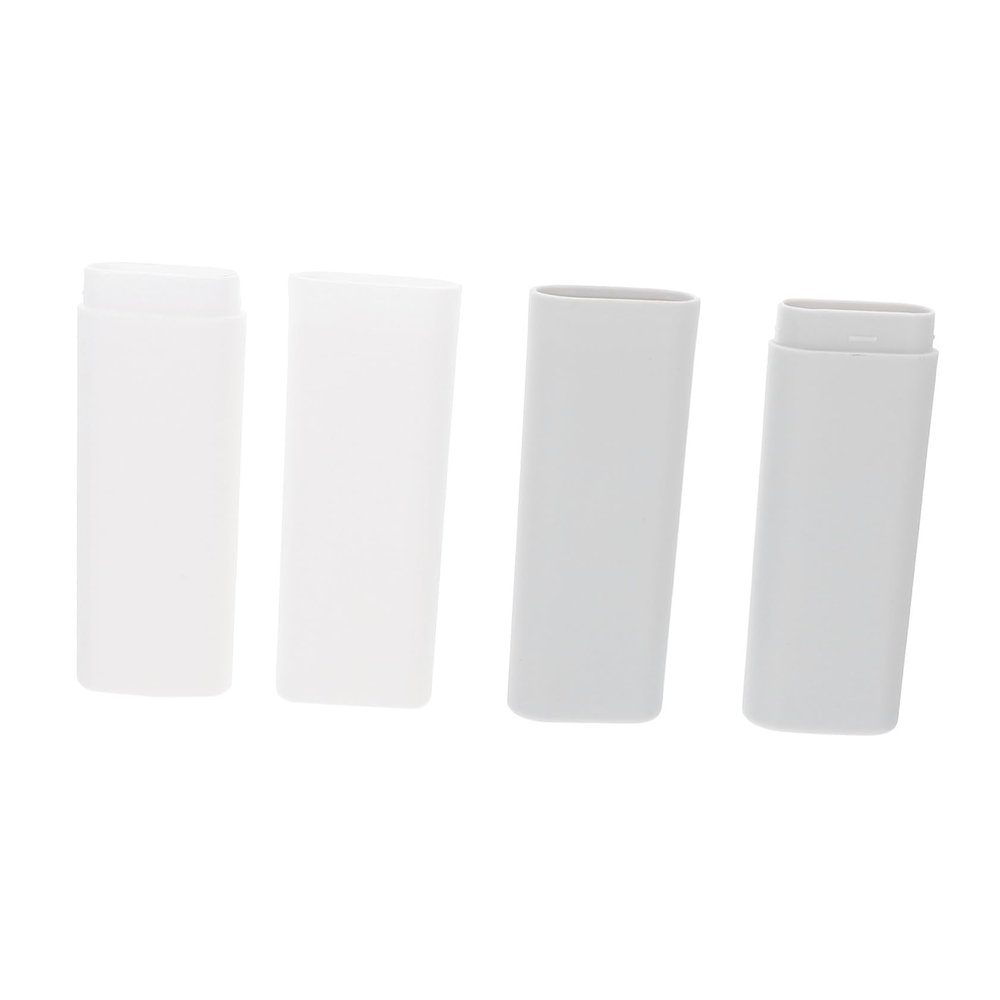 VERDANVERSE 4pcs Portable Toothbrush Case Tooth Box Holder Travel Toothbrush Holder Case for Business Trip and Daily Use