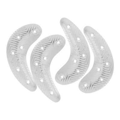 Beaupretty 2pairs Metal Outsole Abrasion Protection Plate for Men Shoes Boot Heel Taps Wear Protectors for Outdoor and Daily Use