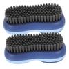 FOMIYES 2pcs Laundry Brush Double Sided Soft Bristle Cleaning Brush for Household Use for Clothes view 1