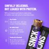 SNCK Protein Bar, Healthy Snack Alternative, Low Sugar Treat - Choco Shot view 3