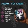 Bucked Up Mother Bucker Pre-Workout Powder | Caffeine, Energy & Endurance Blend | Sugar Free, Keto Friendly | No Proprietary Blends | Miami Flavour | 40 Servings view 4