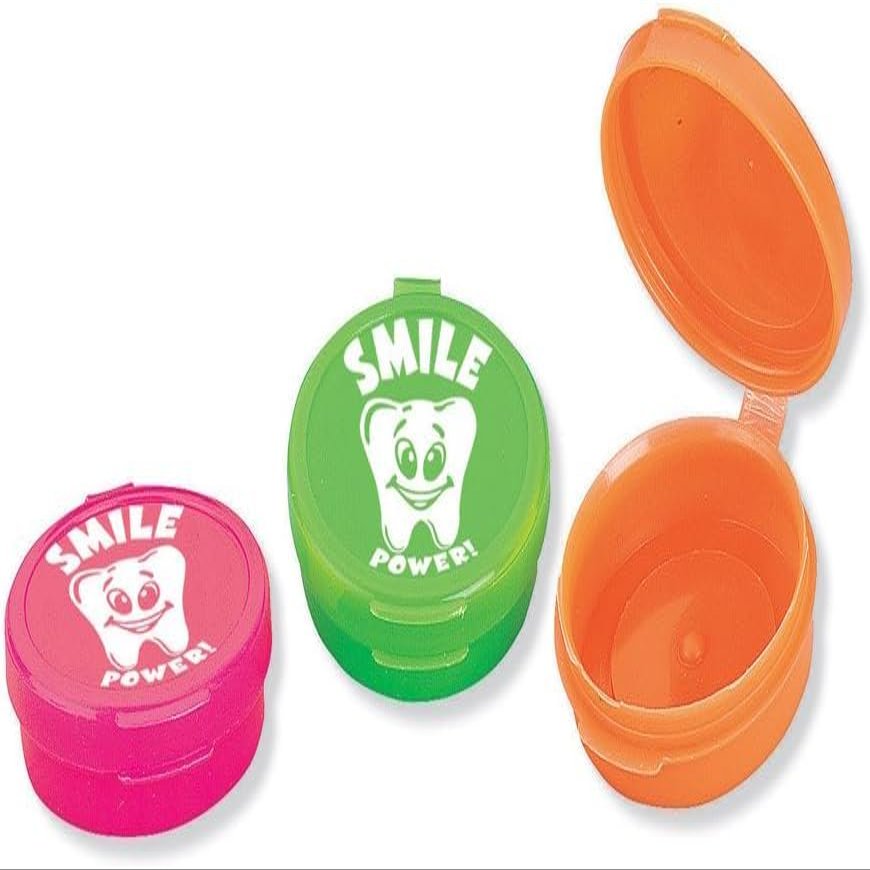 Kids Round Lost Tooth Saver x 1 Sent at Random for Tooth Fairy