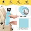 EtherSpher Wathet Lightweight Sports Water Bottle with Leak Proof Spout Lid Hot & Cold Double Walled for School Boys Girls view 4