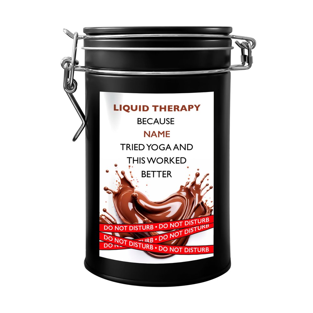 Personalised Name Hot Chocolate Tin, Secret santa,