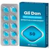 Glidan 20 Blue Tablets for Men Fast-Acting Formula with L-Arginine, Ginseng and Maca Vitality, Stamina and Strength Support Convenient & Easy to Swallow - Made in the UK view 1
