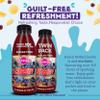 Florida Soda Energy Syrup Compatible with SodaStream - 330ml, 500 ml & 1000ml Lemon Vortex Energy Concentrates, Flavourings For Fizzy Drinks (2 x 500ml, Zingberry Sugar Free) view 2