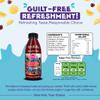 Florida Soda Energy Syrup Compatible with SodaStream - 330ml, 500 ml & 1000ml Lemon Vortex Energy Concentrates, Flavourings For Fizzy Drinks (2 x 500ml, Zingberry Sugar Free) view 4