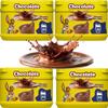 Milkshake Powder Collection Chocolate & Strawberry Flavours 300g Tubs Rich, Fruity, Easy Mix - Nsqk (4 x Tub, Chocolate) view 3