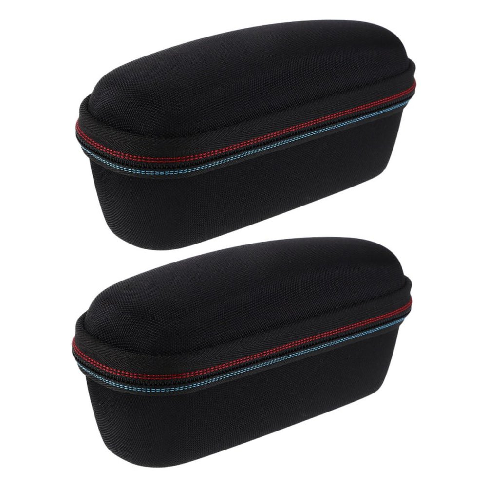 FOMIYES Hard Eva Thermometer Protective Case 2pcs for Digital Thermometers, Shockproof Carrying Storage Box with Oxford Fabric, Travel Storage Bag for Use