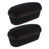 FOMIYES Hard Eva Thermometer Protective Case 2pcs for Digital Thermometers, Shockproof Carrying Storage Box with Oxford Fabric, Travel Storage Bag for Use view 1