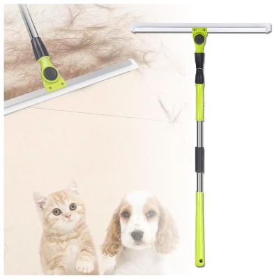 Magic Broom Sweeper, with 51 Long Handle Magic Broom Sweeper, Rubber Broom for Pet Hair for Concrete Floor,Bathroom Tile