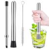 Lemonade Straw Puncher Lemonade Muddler Hole Punching Tools view 1