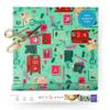 Bee's Wrap Beeswax Wraps for Food - Seasons Greetings Cut to Size Wax Paper Roll - Made in USA Reusable Waxed Paper & Bowl Covers - Organic & Eco-Friendly Alternative to Aluminum Foil & Plastic Wrap view 1