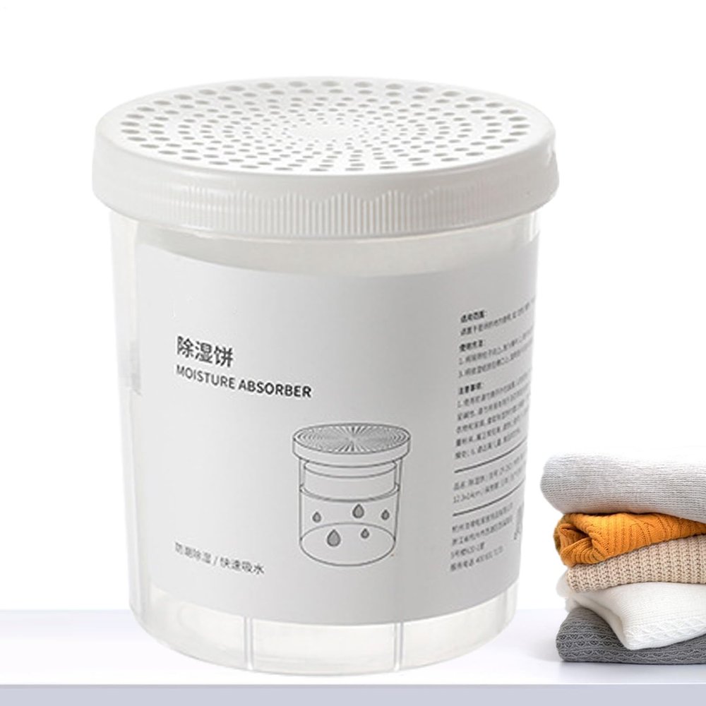 Paodduk Humidity Absorber | Damp Moisture Absorber Odor Eliminator - Refillable Desiccant Replacement for Home Room Car Garage Bathroom Basement Kitchen Household