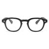 2SeeLife Retro Round Reading Glasses for Men and Women Narrow-Medium Fit, Premium Readers Spring Hinges, Solid & Sturdy, Black, +2.75