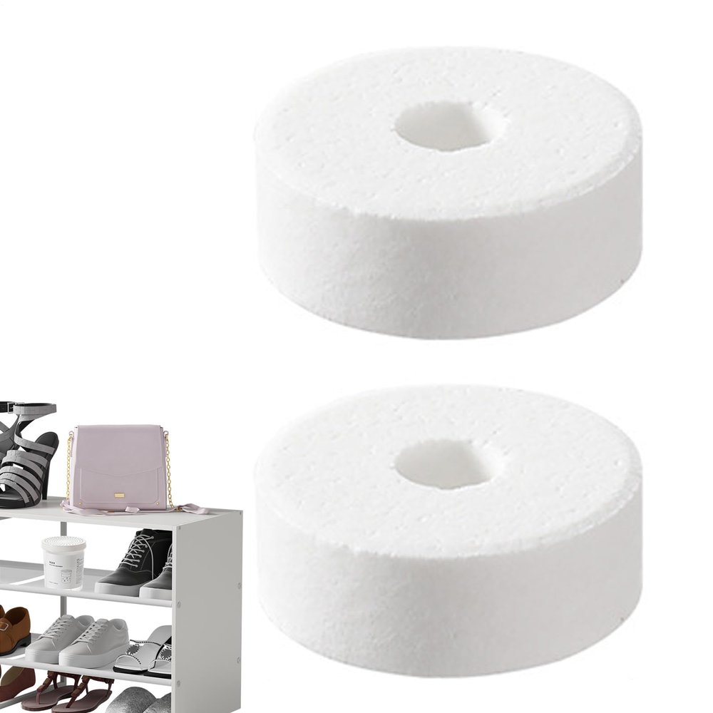 Moisture Absorber for Closet | Closet Humidity Absorber Boxes | Refillable Dehumidification Accessories for Basement Home Room Bedroom Garage Car Bathroom