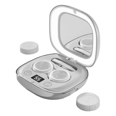 Contact Cleaner Case - High Frequency Vibration Lens Cleaner | Ideal Vision Care Gift Rechargeable Colored Contact Care Device Daily Vision for Cleaning at Home, Vacation, Outdoor Trips, Travel Use