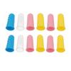 Homoyoyo 12Pcs Finger Brush Premium Silicone Toothbrush for Oral Care Months and Up Safe Chewable Plaque for Healthy Teeth view 1
