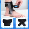 1 Pair Foot Drop Brace Foot Drop Brace with Airbag Ankle Foot Orthosis Support for Hemiplegia Stroke for Walking Better,L view 2