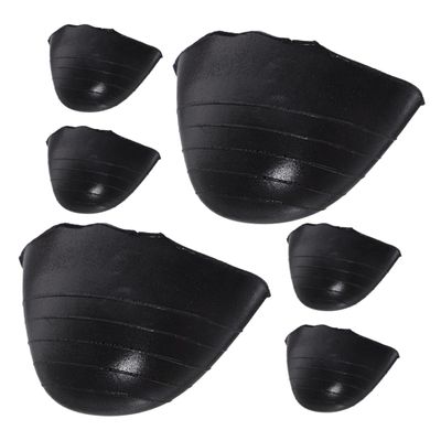 Healvian Reusable Toe Filler Inserts 6pcs Shoe Cushion Pads for Loose Shoes Soft Toe Support Insoles Anti-Slip Heel Slipping Prevention Comfortable Fit for Women Daily Wear