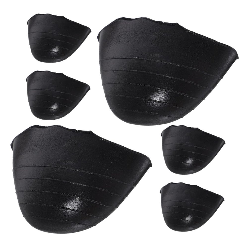 Healvian Reusable Toe Filler Inserts 6pcs Shoe Cushion Pads for Loose Shoes Soft Toe Support Insoles Anti-Slip Heel Slipping Prevention Comfortable Fit for Women Daily Wear