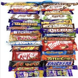 Mega Mix 12 Chocolate Gift Hamper Different Bars ''Behold The King Of Chocolate lovers'' Twisty Treat For All Occasions