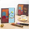 JMS We Create Smile Exotic Tea Treasures Gift Box 4 Premium Loose Leaf Teas in Elegant Glass Tubes Chamomile, Turmeric, Moroccan Mint & Himalayan Green Luxury Tea for Gifting view 3