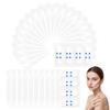 120Pcs Face Lift Tape Invisible, Waterproof Face Bande Lifting Tapes, Adhesive V Face Sticker, Neck Lift Patches for Facial Wrinkles Reduction, Double Chin & Sagging Skin (Transparent) view 1