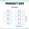 120Pcs Face Lift Tape Invisible, Waterproof Face Bande Lifting Tapes, Adhesive V Face Sticker, Neck Lift Patches for Facial Wrinkles Reduction, Double Chin & Sagging Skin (Transparent) view 2