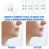 120Pcs Face Lift Tape Invisible, Waterproof Face Bande Lifting Tapes, Adhesive V Face Sticker, Neck Lift Patches for Facial Wrinkles Reduction, Double Chin & Sagging Skin (Transparent) view 4