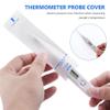 Aboiled 200 Pack Thermometer Probe Covers for Digital Thermometers Universal for Oral, Rectal, Armpit Temperature Reading Sheath Sleeves for Accurate Sanitary Oral Ear view 4