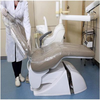 Dental Chair Cover - Disposable Clear Plastic Sleeve Full Protector for Dental Chair Seat, Essential Protective Supply