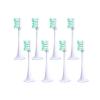 6/8PCS Compatible for XIAOMI MIJIA T300/500 Replacement Brush Heads Sonic Electric Toothbrush Vacuum Dupont Soft Bristle Suitable Nozzles(6pcs Purple)